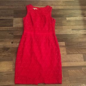 Red dress size 8